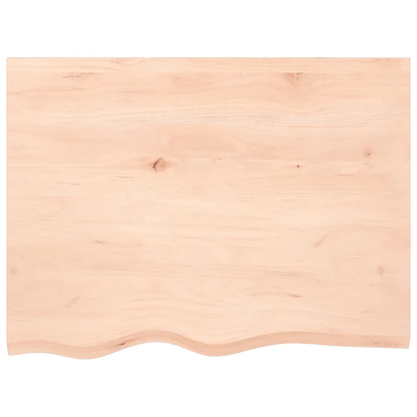 Massivholz Wandregal Eiche 80x60 cm