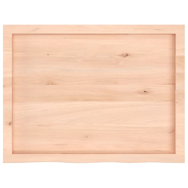 Massivholz Wandregal Eiche 80x60 cm