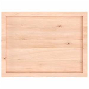 vidaXL Étagère murale 80x60x(2-6) cm en chêne massif non traité