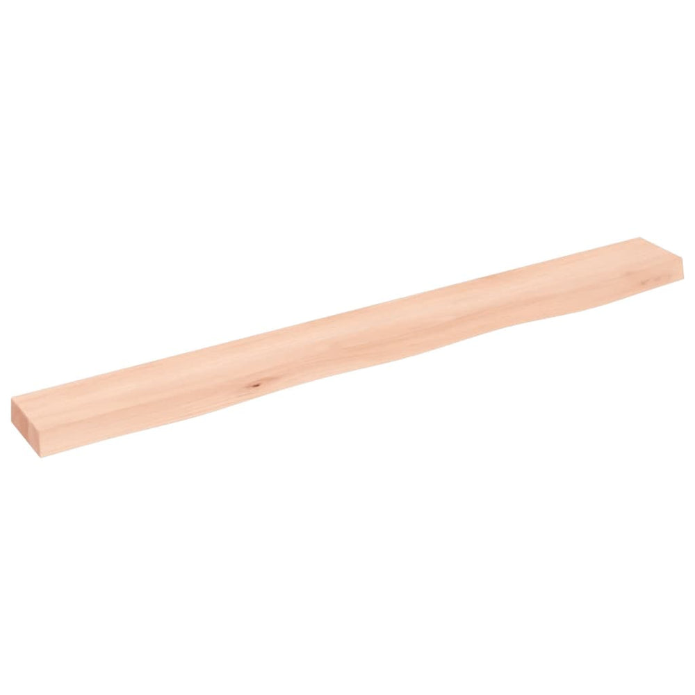 Wandregal Eiche Massivholz 100cm
