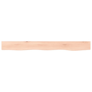 Wandregal Eiche Massivholz 100cm
