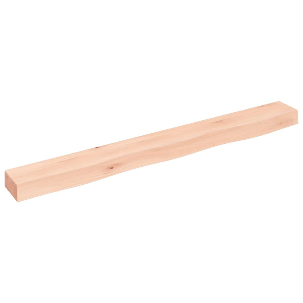 Wandregal Eiche Massivholz 100cm