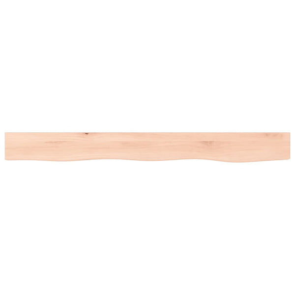 vidaXL Étagère murale 100x10x6 cm en chêne massif non traité
