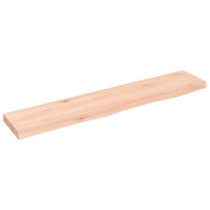 Wandregal Eiche Massivholz 100x20 cm