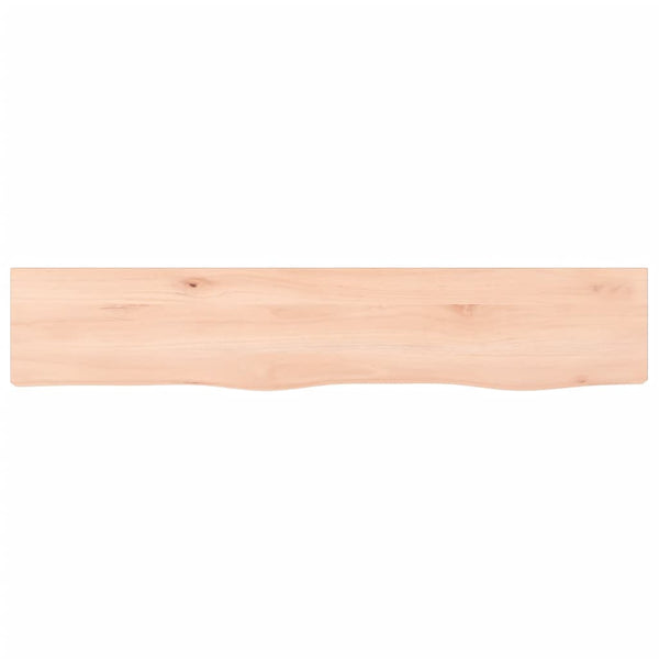 Wandregal Eiche Massivholz 100x20 cm