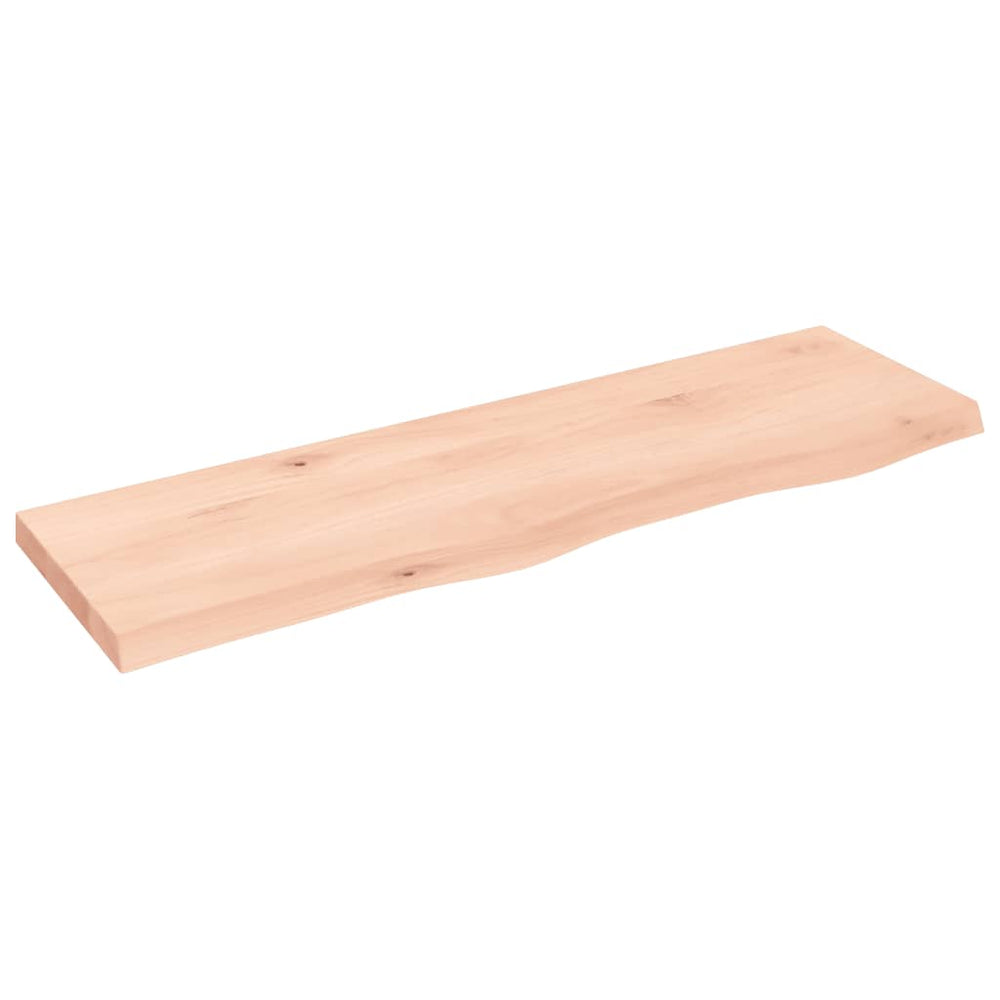 Wandregal Eiche Massivholz 100x30 cm