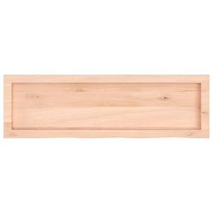 Wandregal Eiche Massivholz 100x30 cm