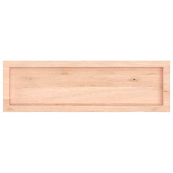 Wandregal Eiche Massivholz 100x30 cm