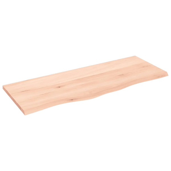 Wandregal Eiche Massivholz 100x40 cm