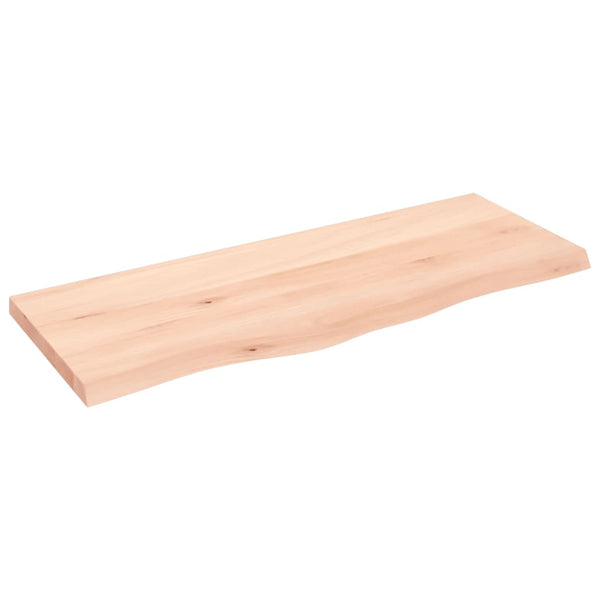 Wandregal Eiche Massivholz 100x40 cm