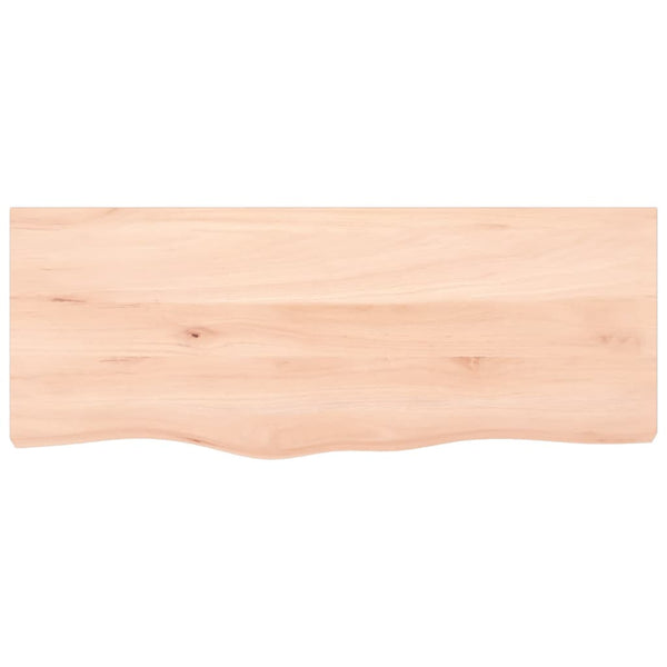 Wandregal Eiche Massivholz 100x40 cm