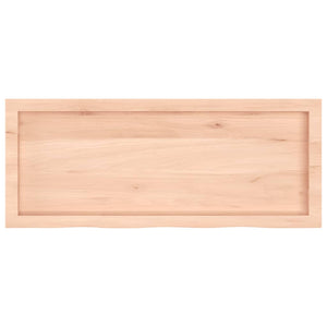 Wandregal Eiche Massivholz 100x40 cm