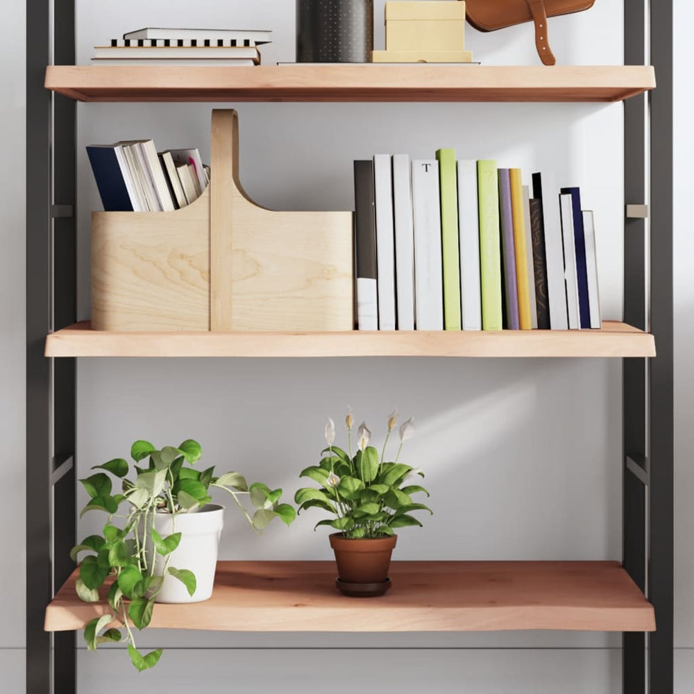 Wandregal Eiche Massivholz 100x40 cm
