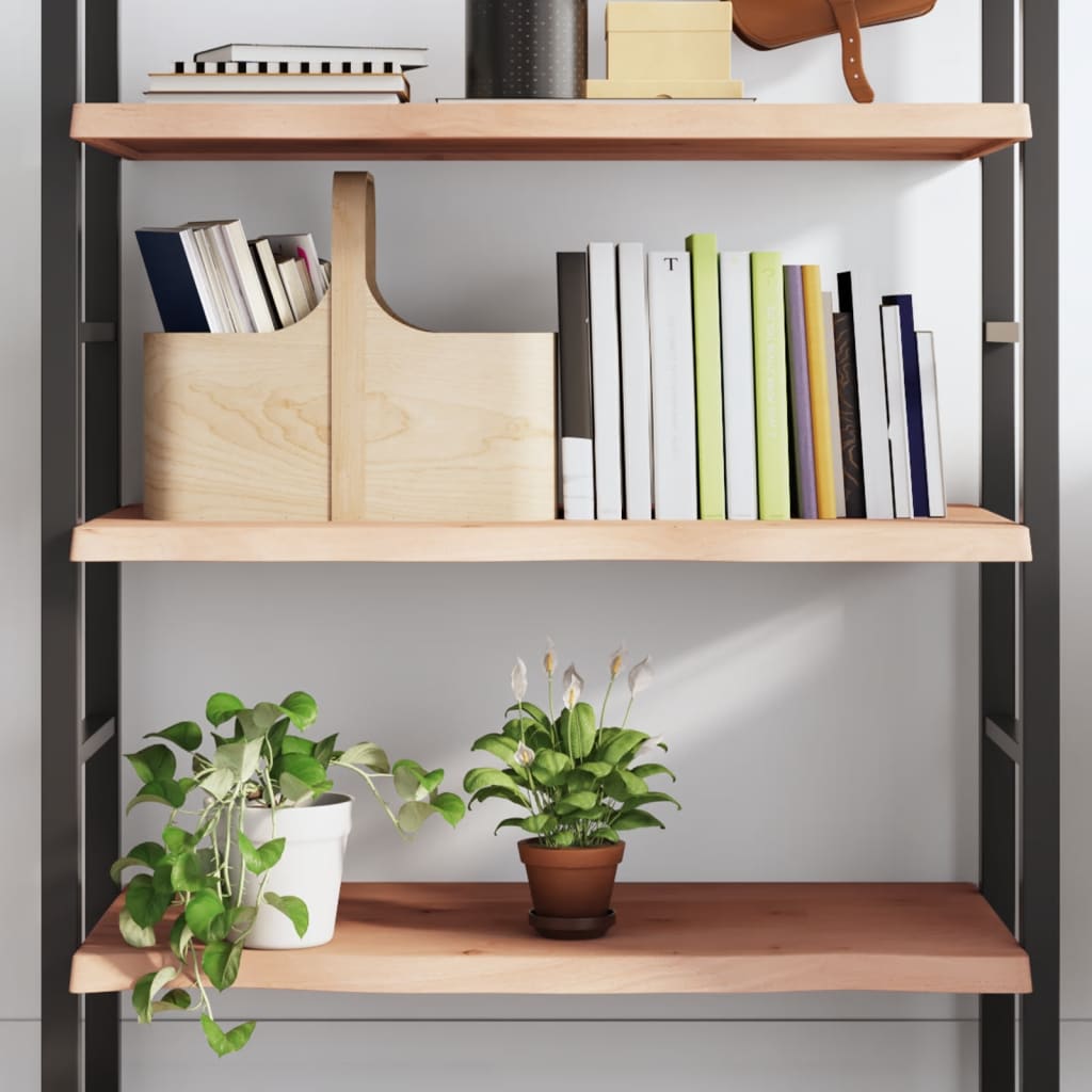 Wandregal Eiche Massivholz 100x40 cm