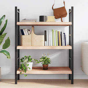 Massivholz Wandregal Eiche 100x40 cm