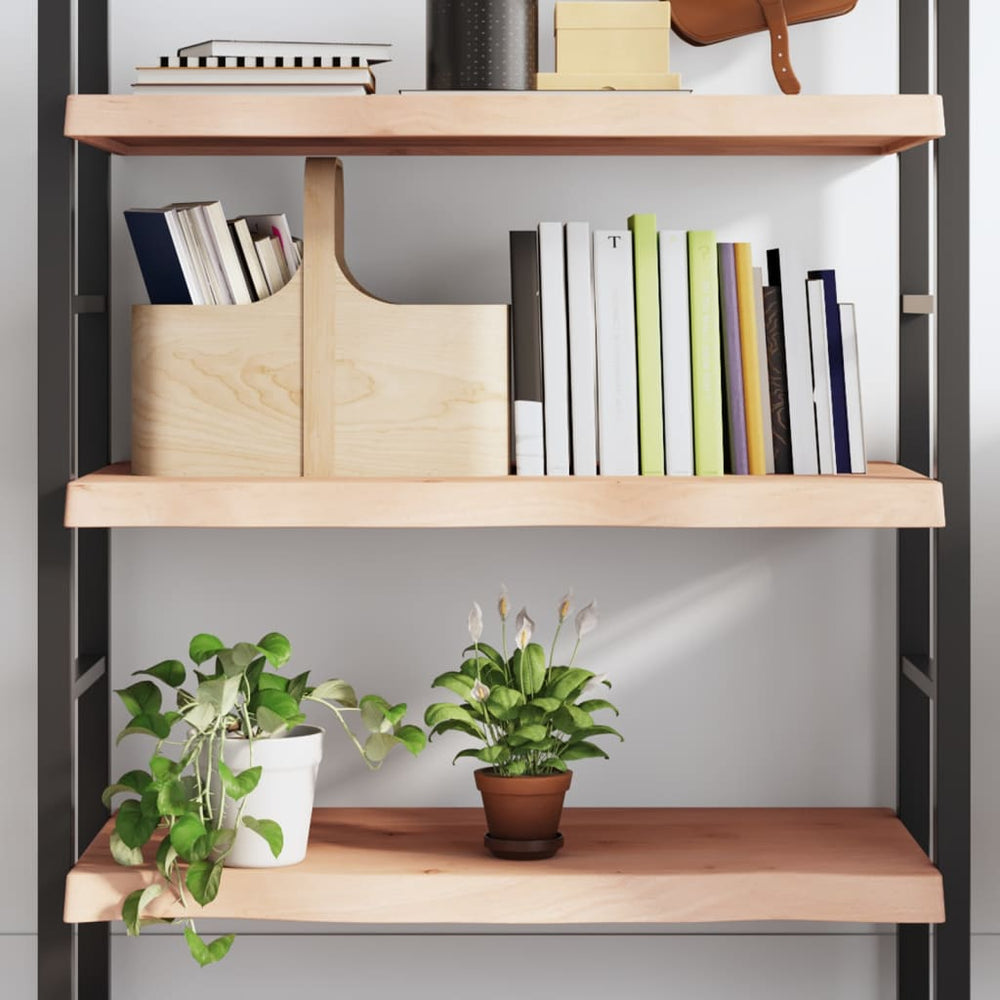 Massivholz Wandregal Eiche 100x40 cm