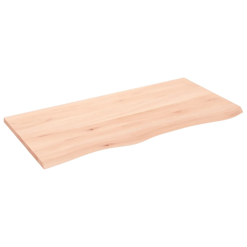 Eiche Wandregal Massivholz 100x50 cm