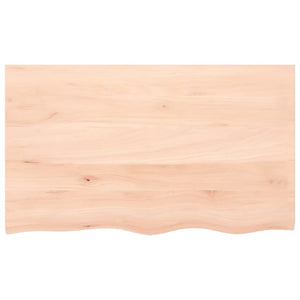 Wandregal Eiche Massivholz 100x60 cm