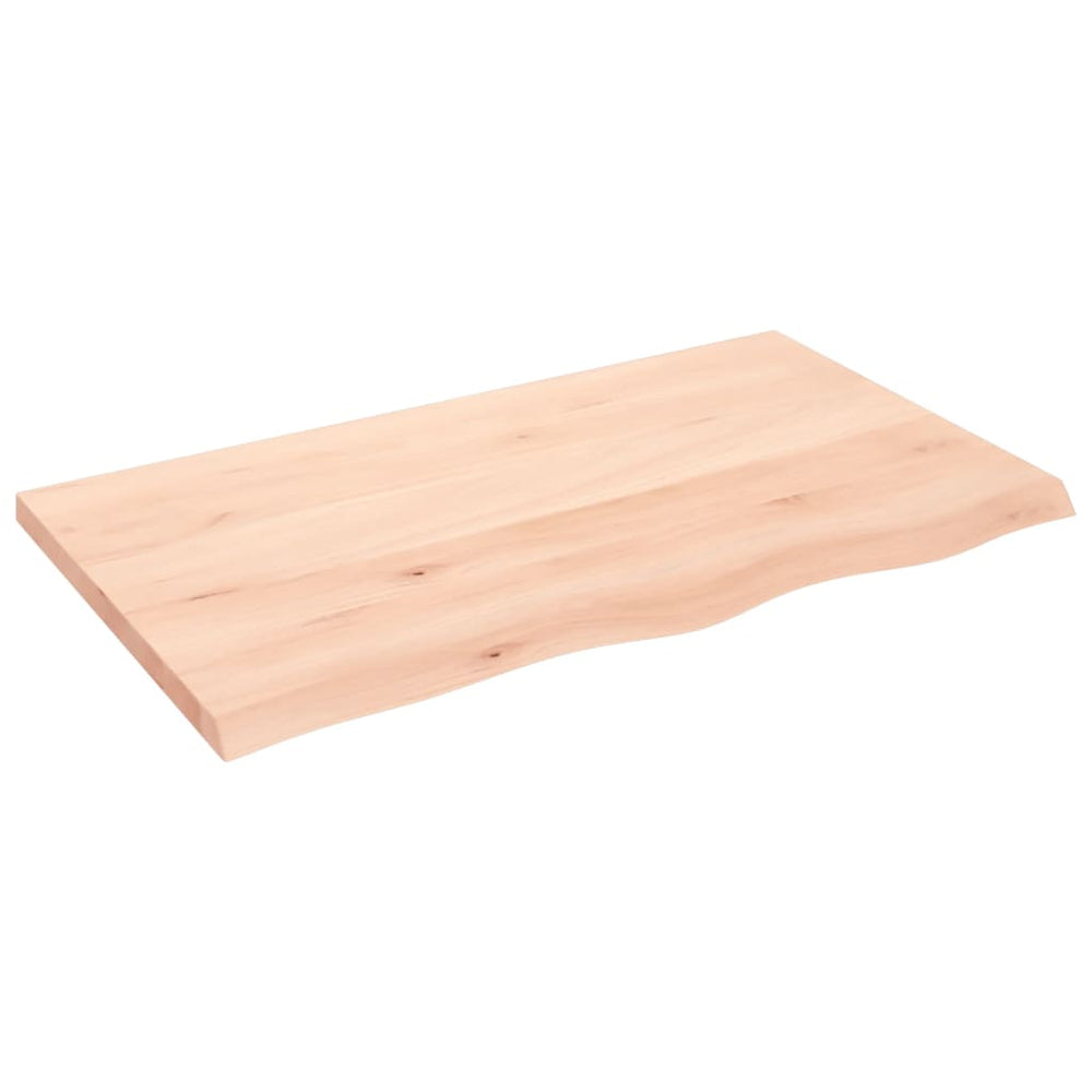 vidaXL Étagère murale 100x60x(2-4) cm en chêne massif non traité