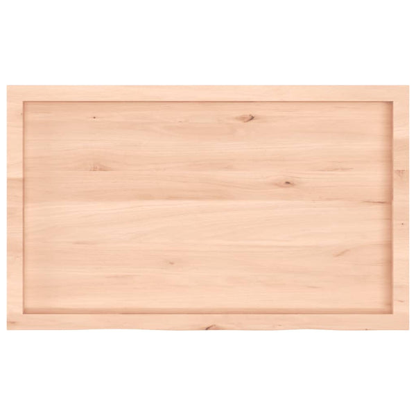 Massivholz Wandregal Eiche 100x60 cm