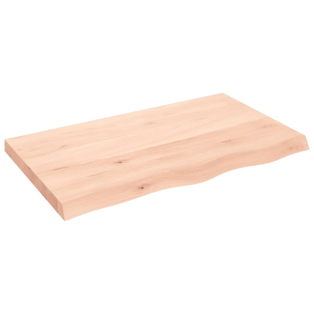 Massivholz Wandregal Eiche 100x60 cm