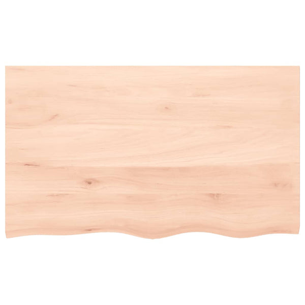Massivholz Wandregal Eiche 100x60 cm