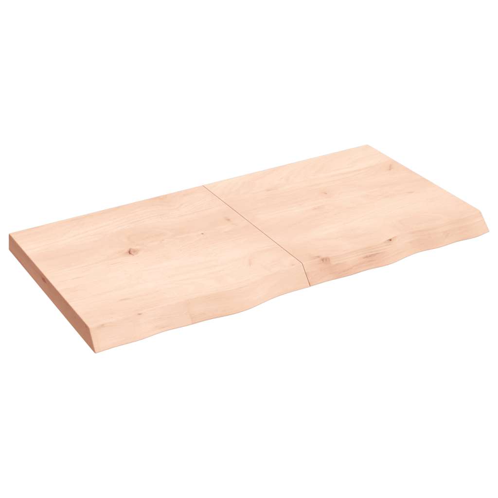 Eiche Wandregal 120x60 cm Massivholz