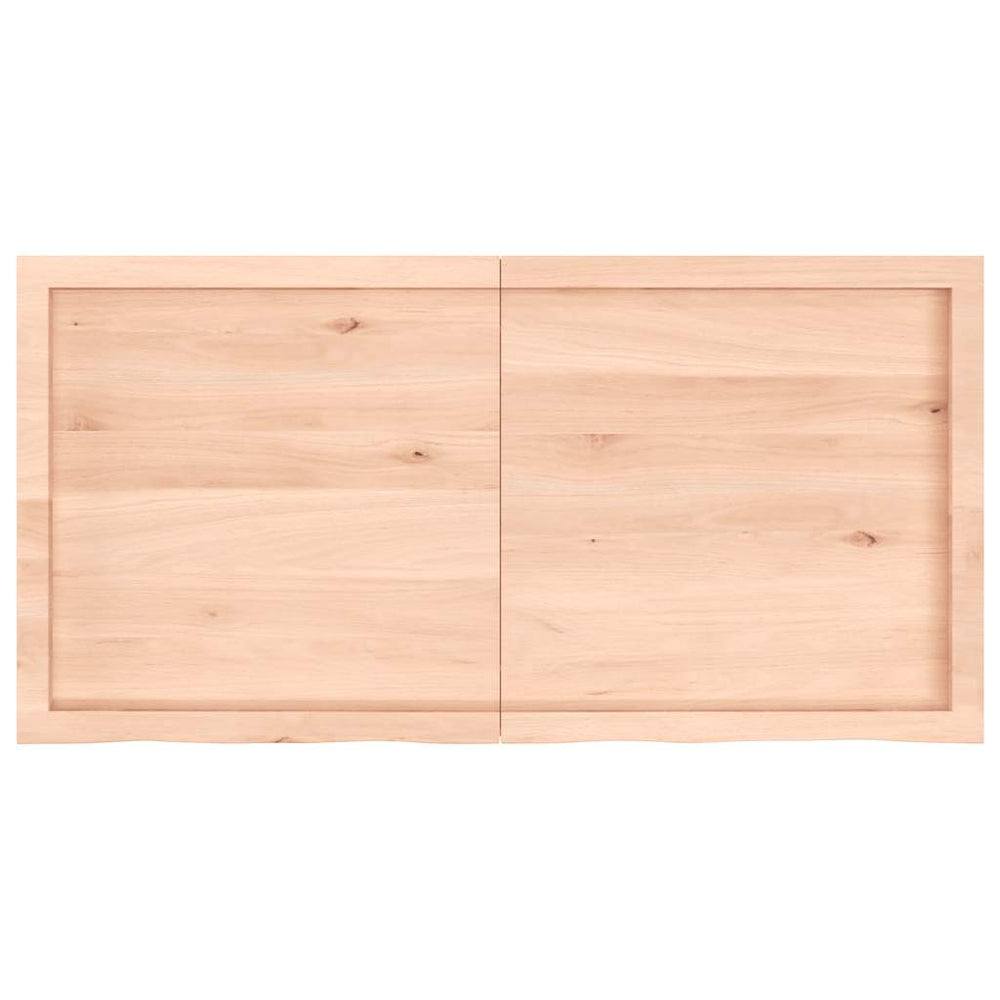Eiche Wandregal 120x60 cm Massivholz