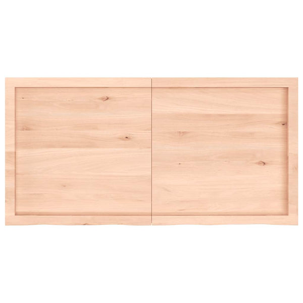 Eiche Wandregal 120x60 cm Massivholz