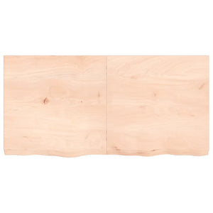 Eiche Wandregal 120x60 cm Massivholz