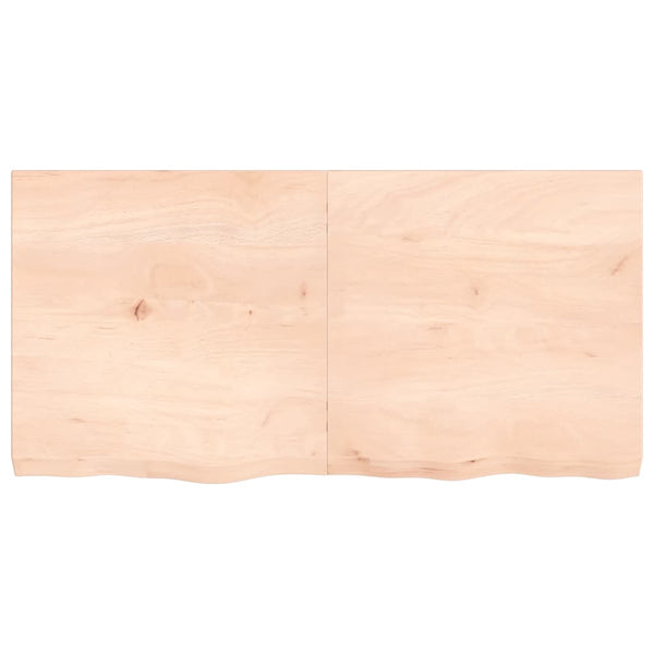 Eiche Wandregal 120x60 cm Massivholz