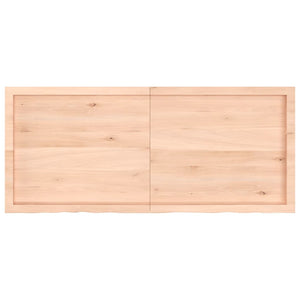 Eiche Wandregal Massivholz 140x60 cm