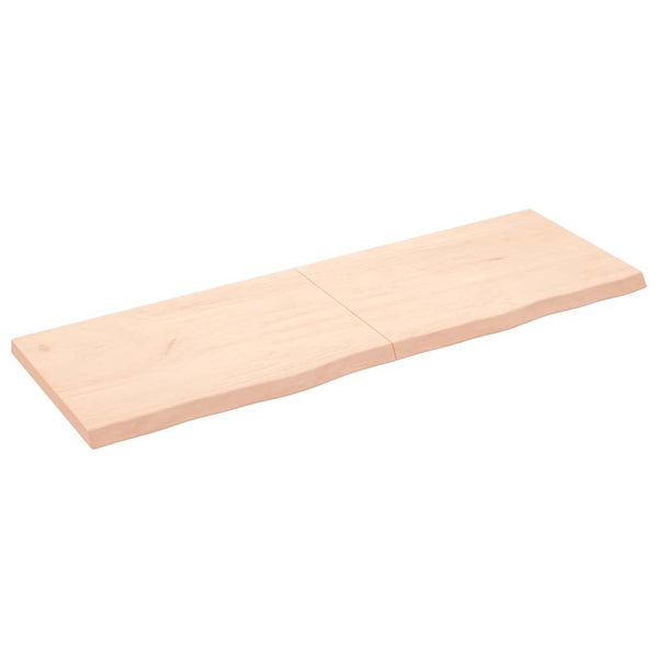 Eiche Wandregal 180x60 cm Massivholz