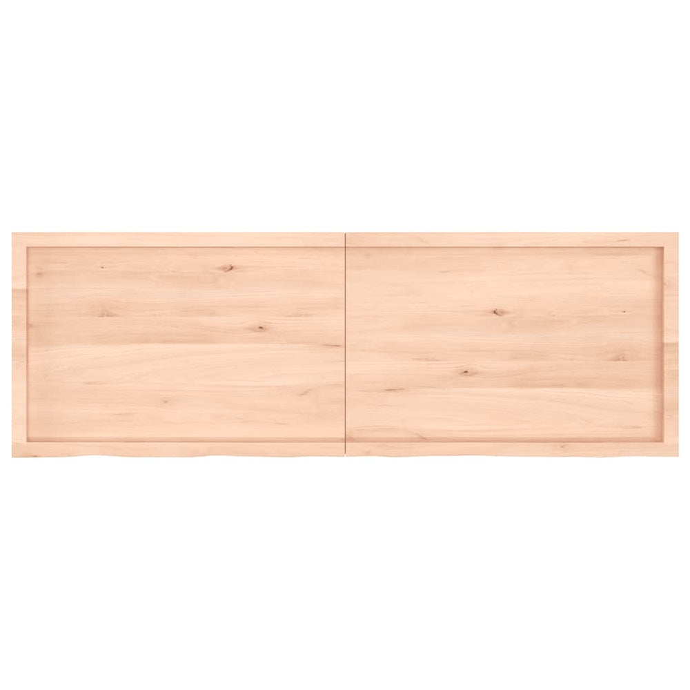 Eiche Wandregal 180x60 cm Massivholz