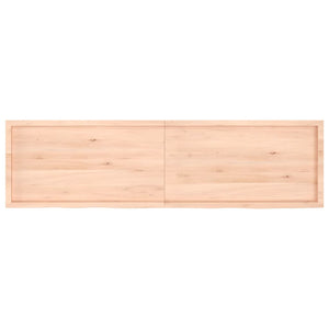 Wandregal Eiche Massivholz 220cm
