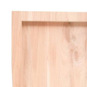 Wandregal Eiche Massivholz 220cm