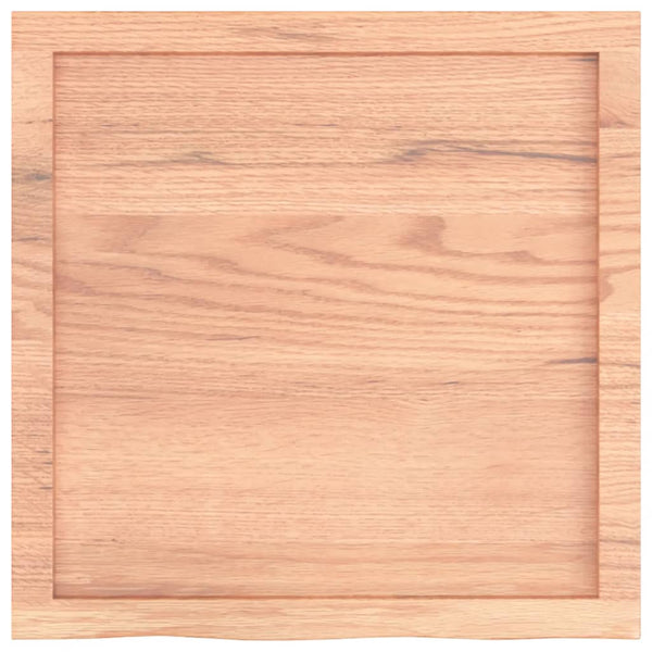 Eiche Wandregal Hellbraun 60x60 cm