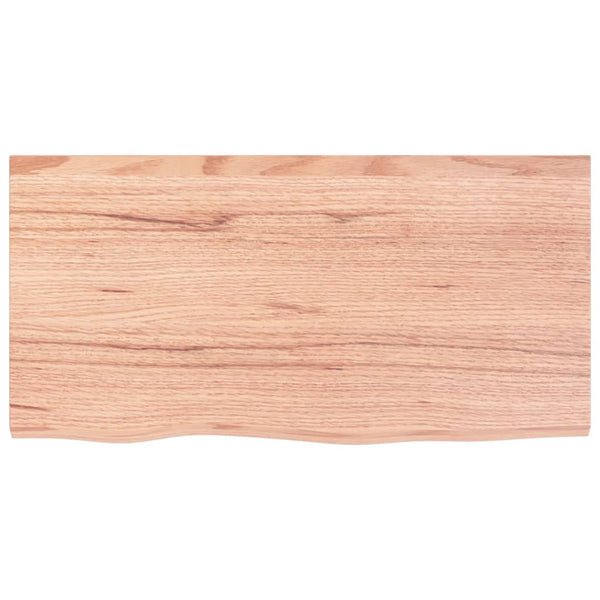 Wandregal Eiche Hellbraun 80 cm