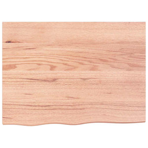 Wandregal Eiche Hellbraun 80 cm
