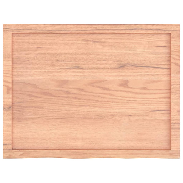 Wandregal Eiche Hellbraun 80 cm
