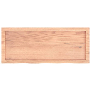 Wandregal Eiche Hellbraun 100 cm