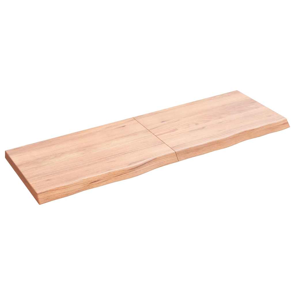 Wandregal Eiche Hellbraun 120 cm