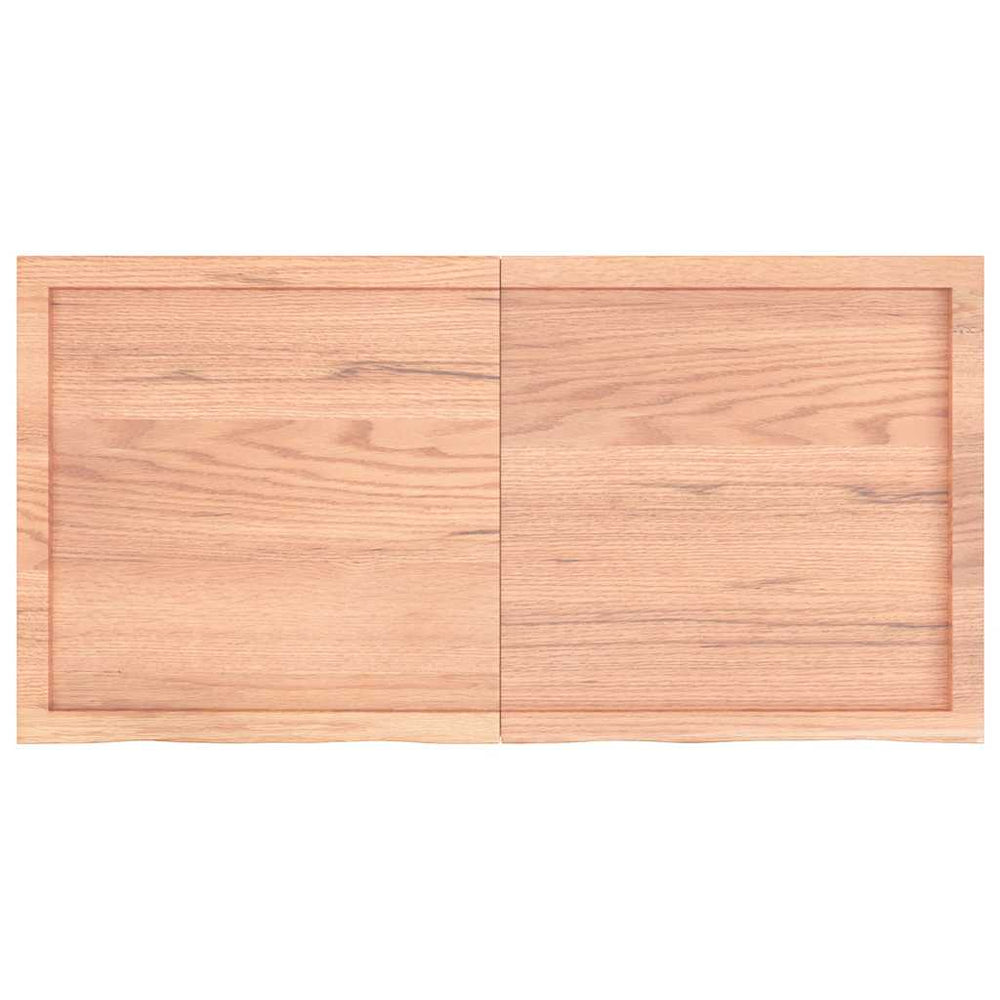 Wandregal Eiche Hellbraun 120 cm