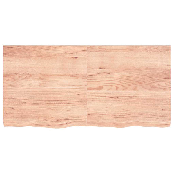 Wandregal Eiche Hellbraun 120 cm