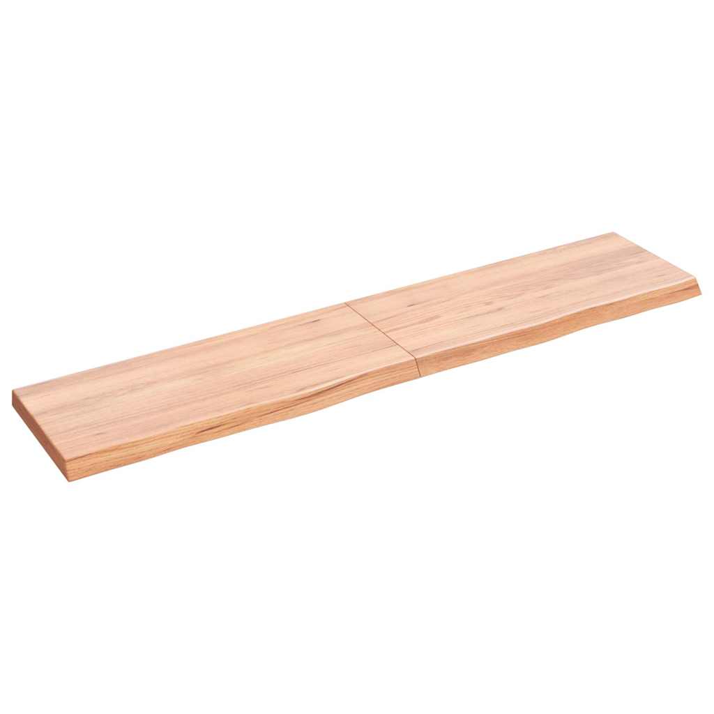Wandregal Eiche Hellbraun 140 cm