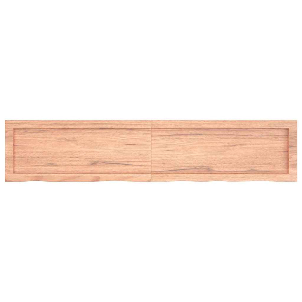Wandregal Eiche Hellbraun 140 cm