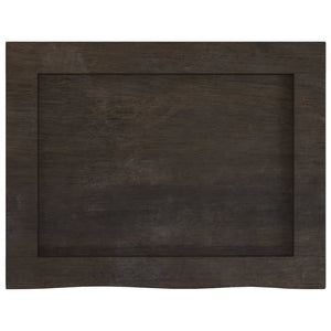 Dunkelbraunes Wandregal Eiche 40x30 cm