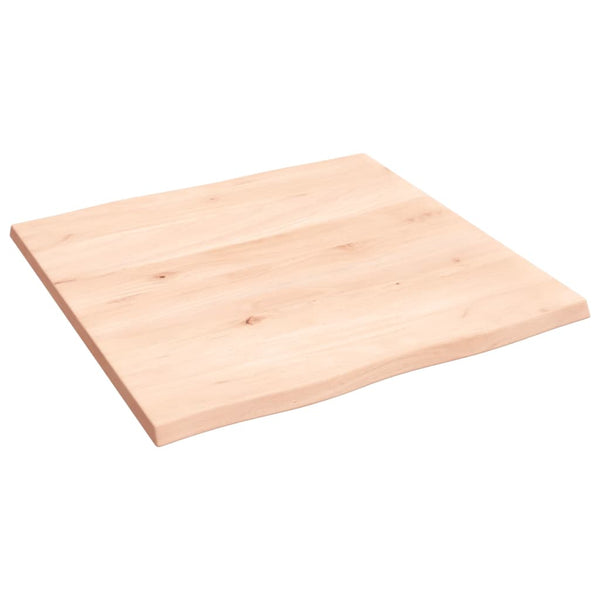 Eiche Tischplatte 60x60 cm Baumkante