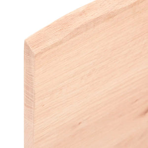 Eichen Tischplatte Massivholz 100x50 cm