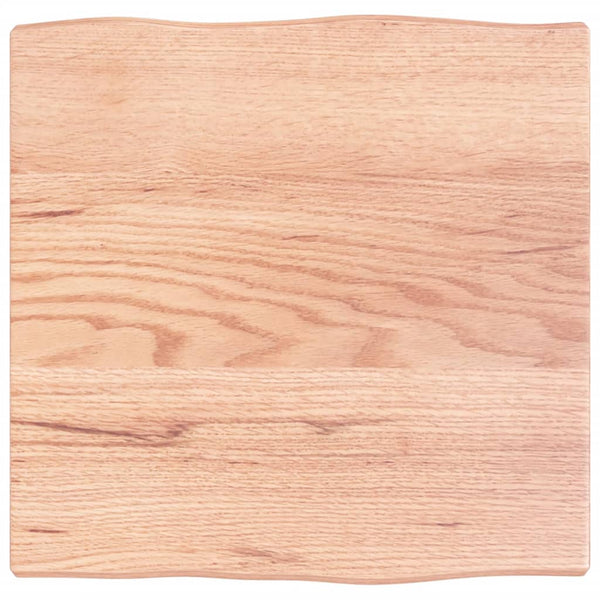 Eiche Tischplatte 40x40 cm Baumkante